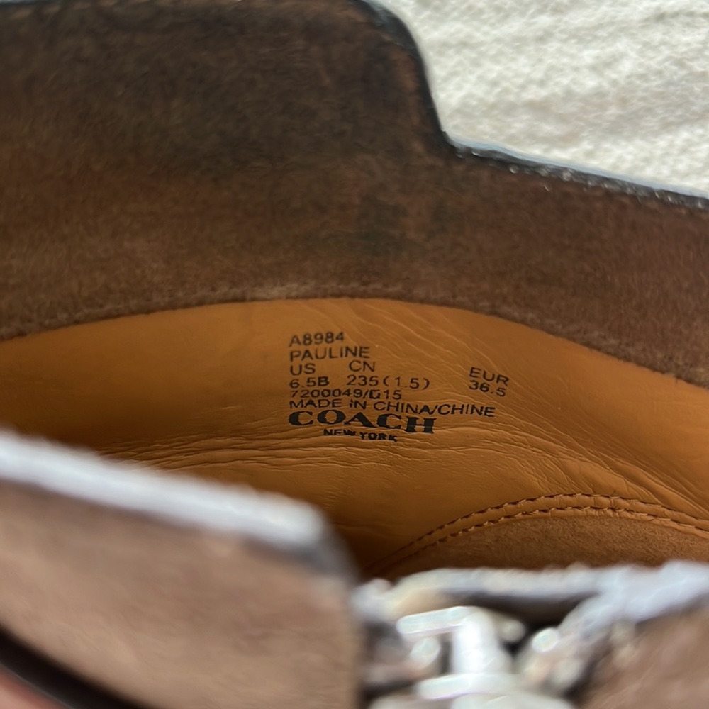Coach booties - Picture 7 of 9